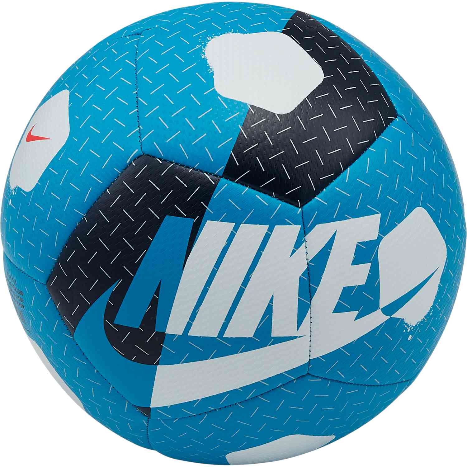 blue nike soccer ball