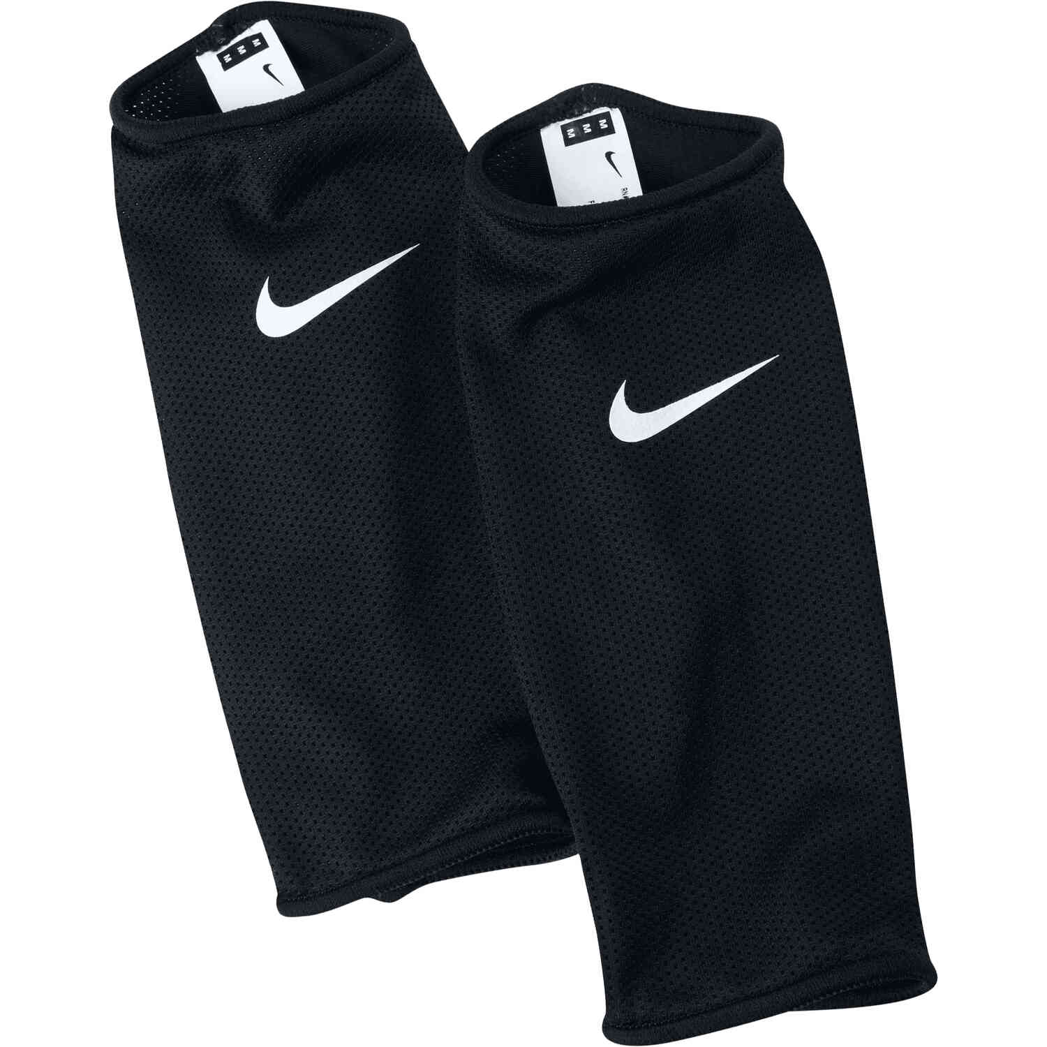 Nike Guard Lock Sleeves Black White Soccer Master