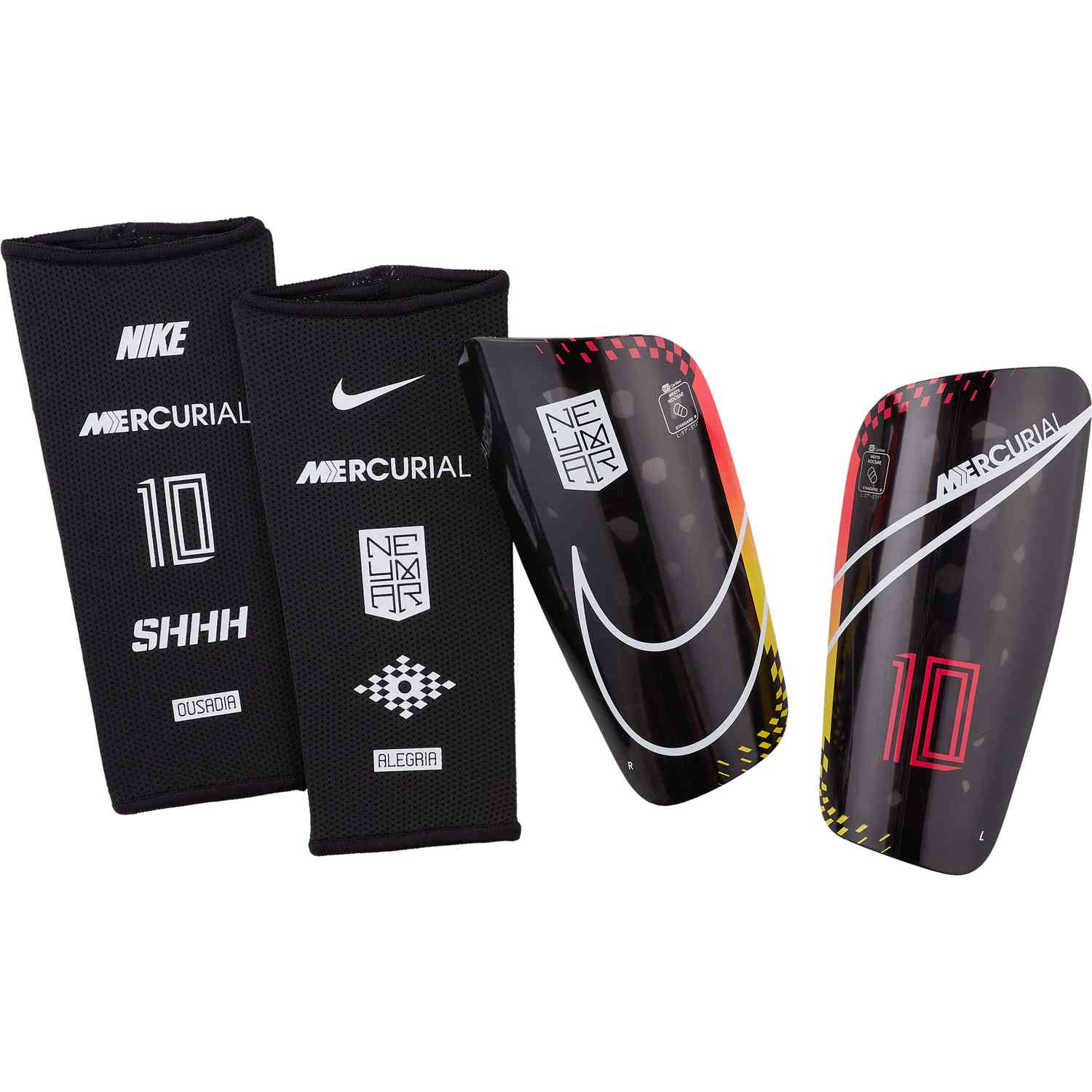 nike neymar mercurial lite shin guards