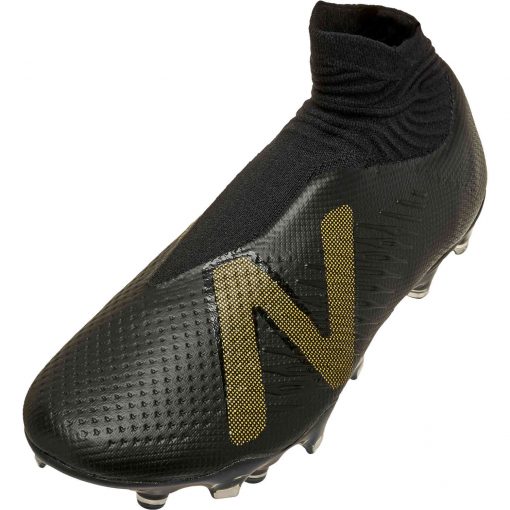 New Balance Tekela v4 Pro FG Firm Ground Soccer Cleats - Black & Gold