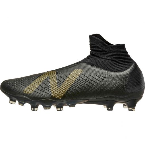 New Balance Tekela v4 Pro FG Firm Ground Soccer Cleats - Black & Gold - Image 2