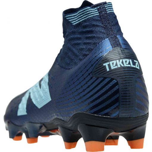 New Balance Tekela Pro V4+ FG Firm Ground Soccer Cleats - NB Navy - Image 4