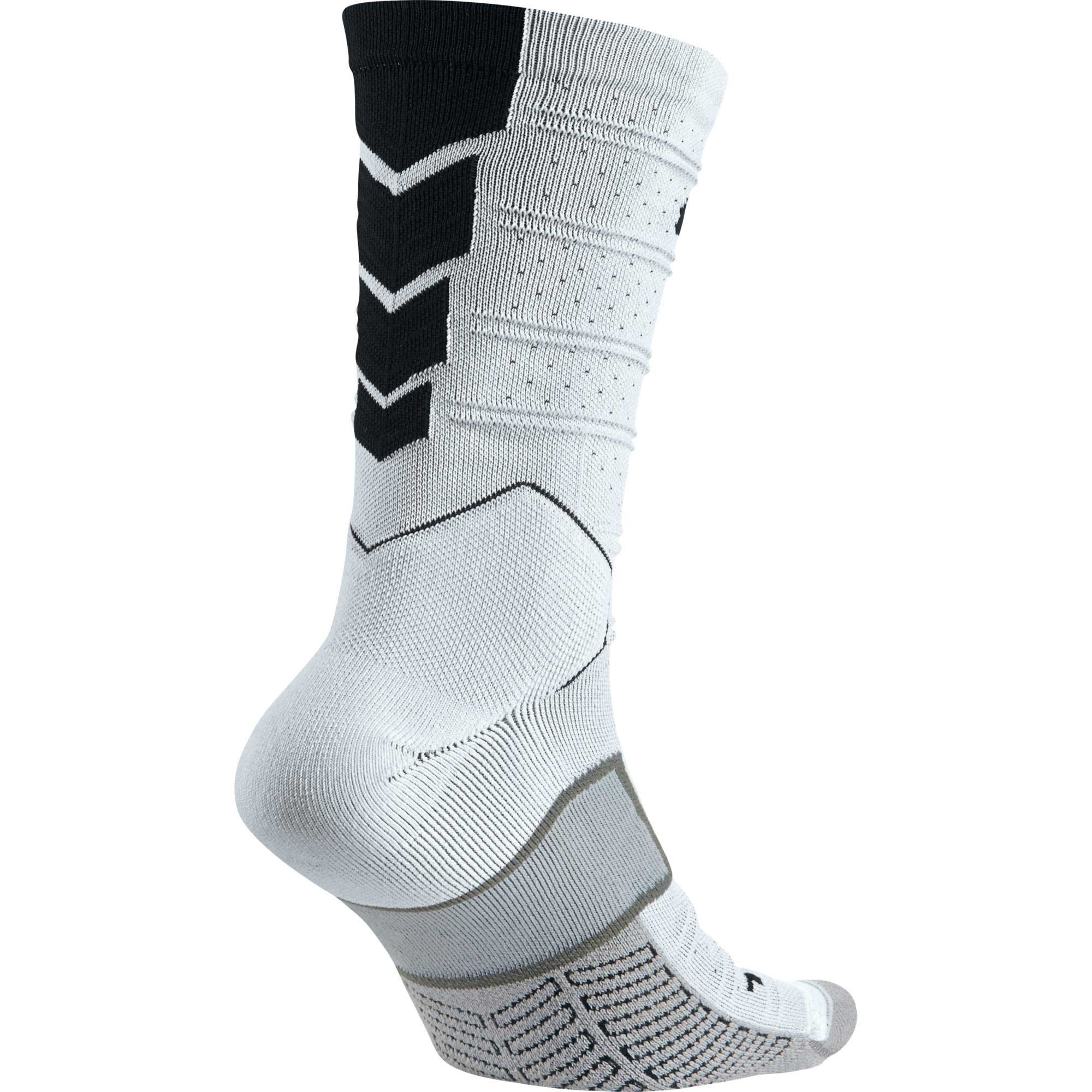 bruja más y más Pato Nike Matchfit Mercurial Elite Crew Socks - White/Black - Soccer Master