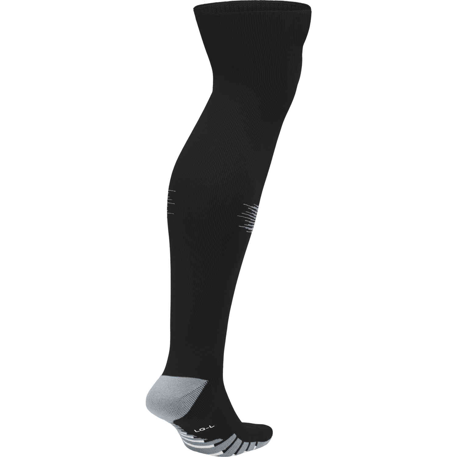 Nike Matchfit Team Soccer Socks - Black/Cool Grey - Soccer Master